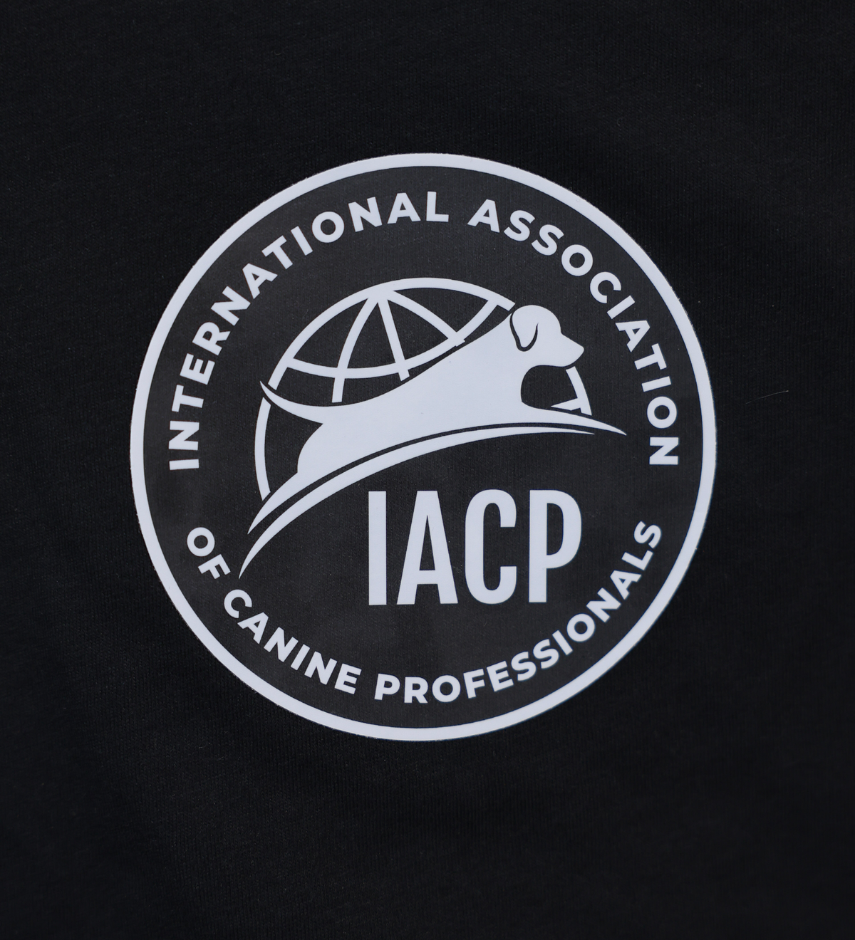 IACP Logo Decal – White (4" Circle)