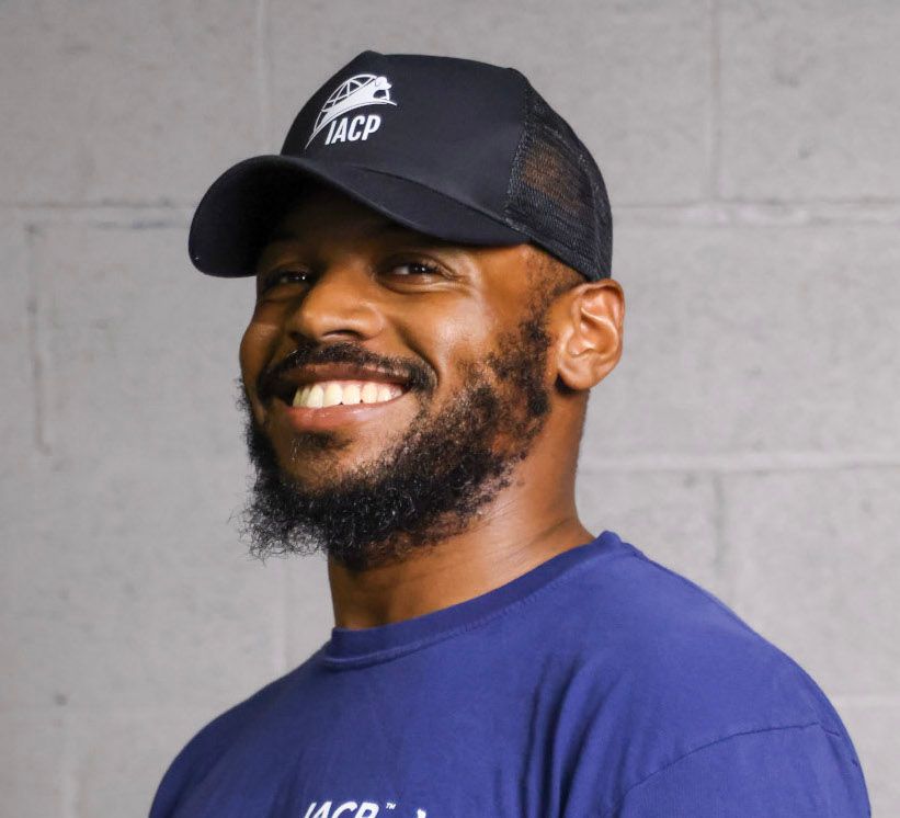 Black IACP Hat