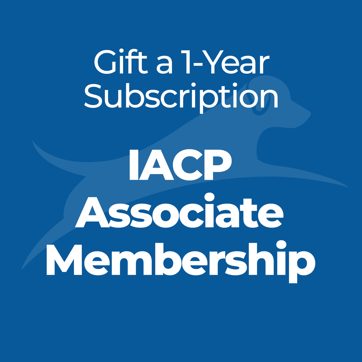 IACP Associate Membership: 1 Year
