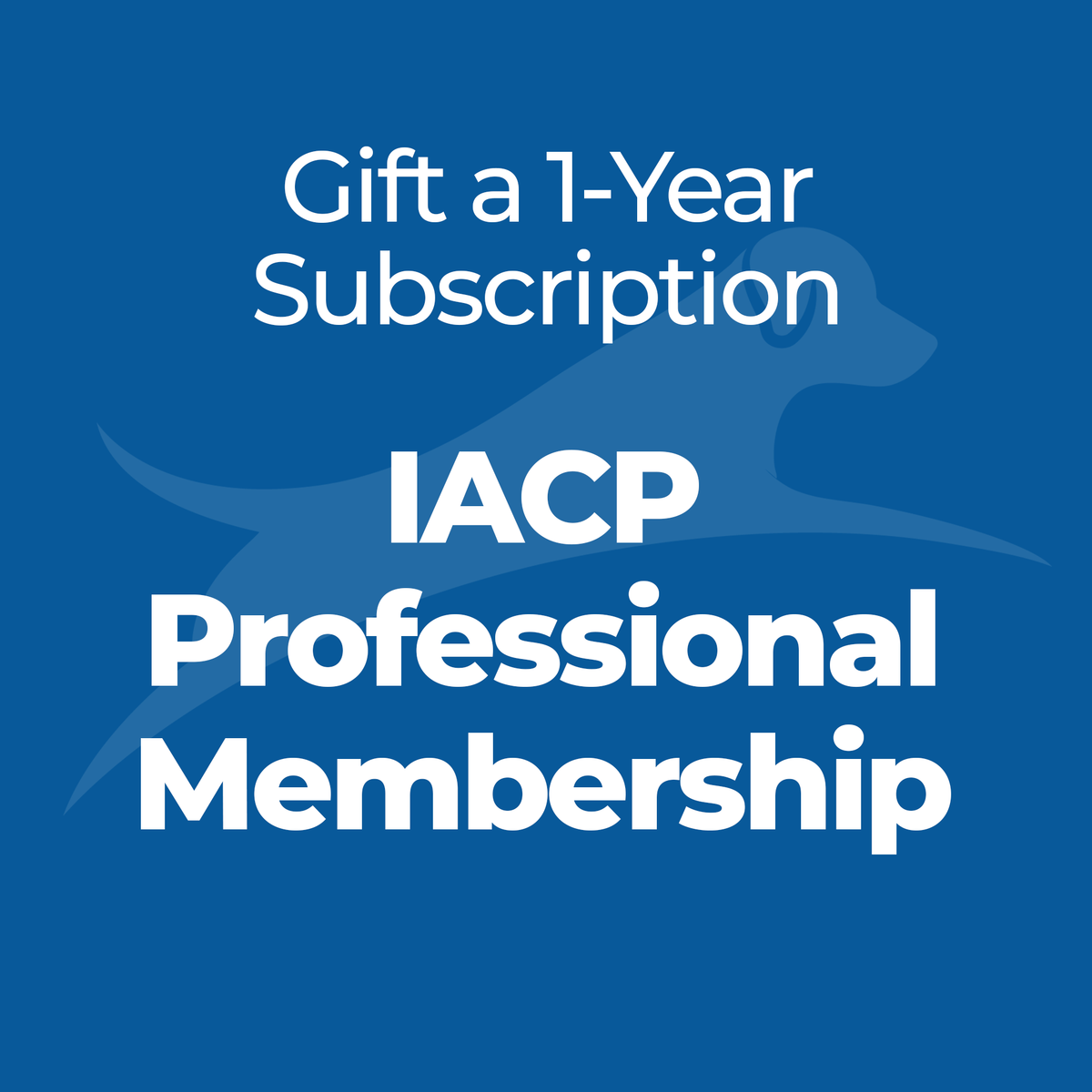 IACP Professional Membership: 1 Year